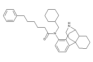 N-(cyclohexylmethyl)-6-phenyl-N-BLAHyl-hexanamide