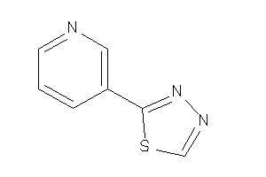 Image of 2-(3-pyridyl)-1,3,4-thiadiazole