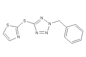 2-[(2-benzyltetrazol-5-yl)thio]thiazole