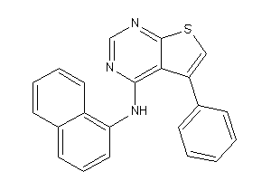 1-naphthyl-(5-phenylthieno[2,3-d]pyrimidin-4-yl)amine