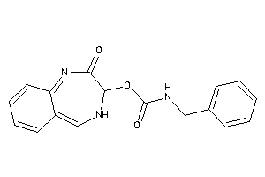 Image of N-benzylcarbamic Acid (2-keto-3,4-dihydro-1,4-benzodiazepin-3-yl) Ester