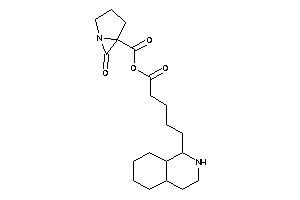 Image of 6-keto-1-azabicyclo[3.1.0]hexane-5-carboxylic Acid 5-(1,2,3,4,4a,5,6,7,8,8a-decahydroisoquinolin-1-yl)pentanoyl Ester