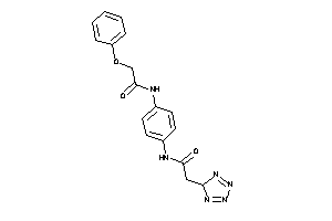 2-phenoxy-N-[4-[[2-(5H-tetrazol-5-yl)acetyl]amino]phenyl]acetamide