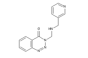 3-[(3-pyridylmethylamino)methyl]-1,2,3-benzotriazin-4-one