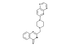 2-[(4-pyrido[2,3-b]pyrazin-6-ylpiperazino)methyl]-3H-quinazolin-4-one