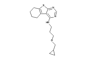 3-(cyclopropylmethoxy)propyl-(5,6,7,8-tetrahydrobenzothiopheno[2,3-d]pyrimidin-4-yl)amine