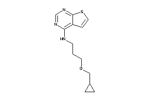 3-(cyclopropylmethoxy)propyl-thieno[2,3-d]pyrimidin-4-yl-amine