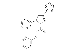 1-[5-phenyl-3-(2-thienyl)-2-pyrazolin-1-yl]-2-(2-pyrimidylthio)ethanone