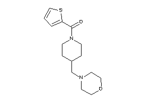 [4-(morpholinomethyl)piperidino]-(2-thienyl)methanone