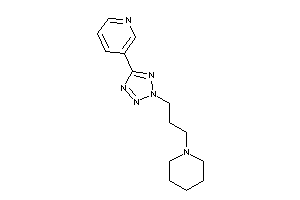 3-[2-(3-piperidinopropyl)tetrazol-5-yl]pyridine