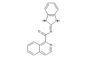 Image of N-(1,3-dihydrobenzimidazol-2-ylidene)isoquinoline-1-carboxamide