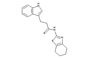3-(1H-indol-3-yl)-N-(4,5,6,7-tetrahydro-1,3-benzothiazol-2-yl)propionamide
