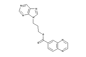 Quinoxaline-6-carboxylic Acid 3-purin-9-ylpropyl Ester