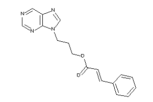 3-phenylacrylic Acid 3-purin-9-ylpropyl Ester