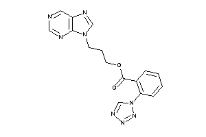 2-(tetrazol-1-yl)benzoic Acid 3-purin-9-ylpropyl Ester