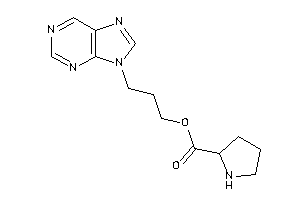 Pyrrolidine-2-carboxylic Acid 3-purin-9-ylpropyl Ester