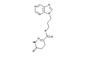 6-keto-4,5-dihydro-1H-pyridazine-3-carboxylic Acid 3-purin-9-ylpropyl Ester