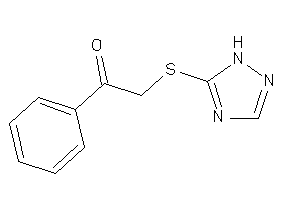 1-phenyl-2-(1H-1,2,4-triazol-5-ylthio)ethanone