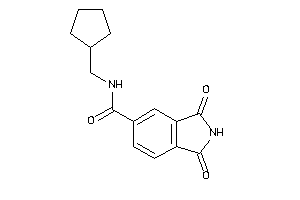 N-(cyclopentylmethyl)-1,3-diketo-isoindoline-5-carboxamide