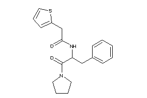 N-(1-benzyl-2-keto-2-pyrrolidino-ethyl)-2-(2-thienyl)acetamide