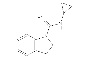 N-cyclopropylindoline-1-carboxamidine