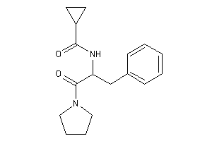 Image of N-(1-benzyl-2-keto-2-pyrrolidino-ethyl)cyclopropanecarboxamide