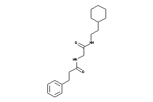 N-[2-(2-cyclohexylethylamino)-2-keto-ethyl]-3-phenyl-propionamide