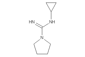 N-cyclopropylpyrrolidine-1-carboxamidine