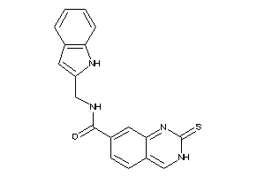 N-(1H-indol-2-ylmethyl)-2-thioxo-3H-quinazoline-7-carboxamide