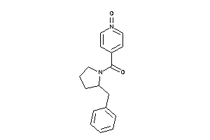 (2-benzylpyrrolidino)-(1-keto-4-pyridyl)methanone