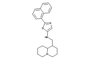 [2-(1-naphthyl)oxazol-5-yl]-(quinolizidin-1-ylmethyl)amine