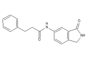 N-(3-ketoisoindolin-5-yl)-3-phenyl-propionamide