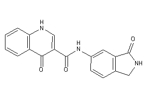 4-keto-N-(3-ketoisoindolin-5-yl)-1H-quinoline-3-carboxamide