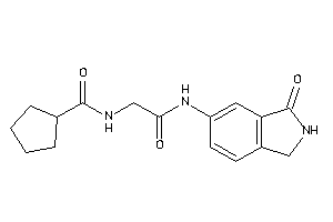 N-[2-keto-2-[(3-ketoisoindolin-5-yl)amino]ethyl]cyclopentanecarboxamide