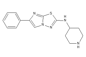(6-phenylimidazo[2,1-b][1,3,4]thiadiazol-2-yl)-(4-piperidyl)amine