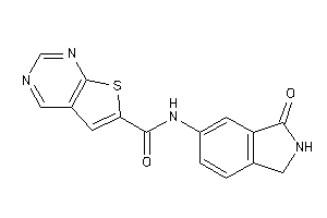 N-(3-ketoisoindolin-5-yl)thieno[2,3-d]pyrimidine-6-carboxamide