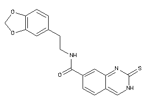 N-homopiperonyl-2-thioxo-3H-quinazoline-7-carboxamide