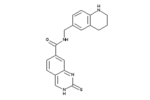N-(1,2,3,4-tetrahydroquinolin-6-ylmethyl)-2-thioxo-3H-quinazoline-7-carboxamide