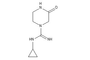 Image of N-cyclopropyl-3-keto-piperazine-1-carboxamidine