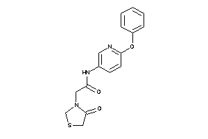 2-(4-ketothiazolidin-3-yl)-N-(6-phenoxy-3-pyridyl)acetamide