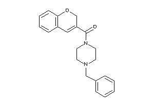 (4-benzylpiperazino)-(2H-chromen-3-yl)methanone