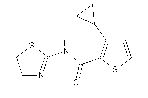 3-cyclopropyl-N-(2-thiazolin-2-yl)thiophene-2-carboxamide