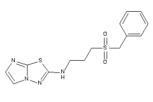 3-benzylsulfonylpropyl(imidazo[2,1-b][1,3,4]thiadiazol-2-yl)amine