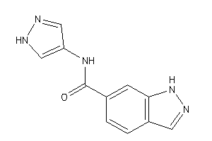 N-(1H-pyrazol-4-yl)-1H-indazole-6-carboxamide