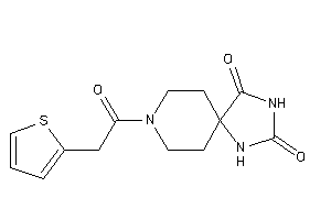 8-[2-(2-thienyl)acetyl]-2,4,8-triazaspiro[4.5]decane-1,3-quinone