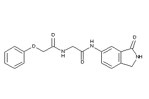 N-(3-ketoisoindolin-5-yl)-2-[(2-phenoxyacetyl)amino]acetamide