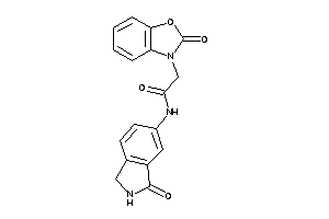 2-(2-keto-1,3-benzoxazol-3-yl)-N-(3-ketoisoindolin-5-yl)acetamide