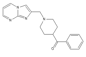 [1-(imidazo[1,2-a]pyrimidin-2-ylmethyl)-4-piperidyl]-phenyl-methanone