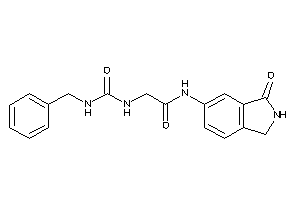 2-(benzylcarbamoylamino)-N-(3-ketoisoindolin-5-yl)acetamide