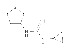 1-cyclopropyl-3-tetrahydrothiophen-3-yl-guanidine